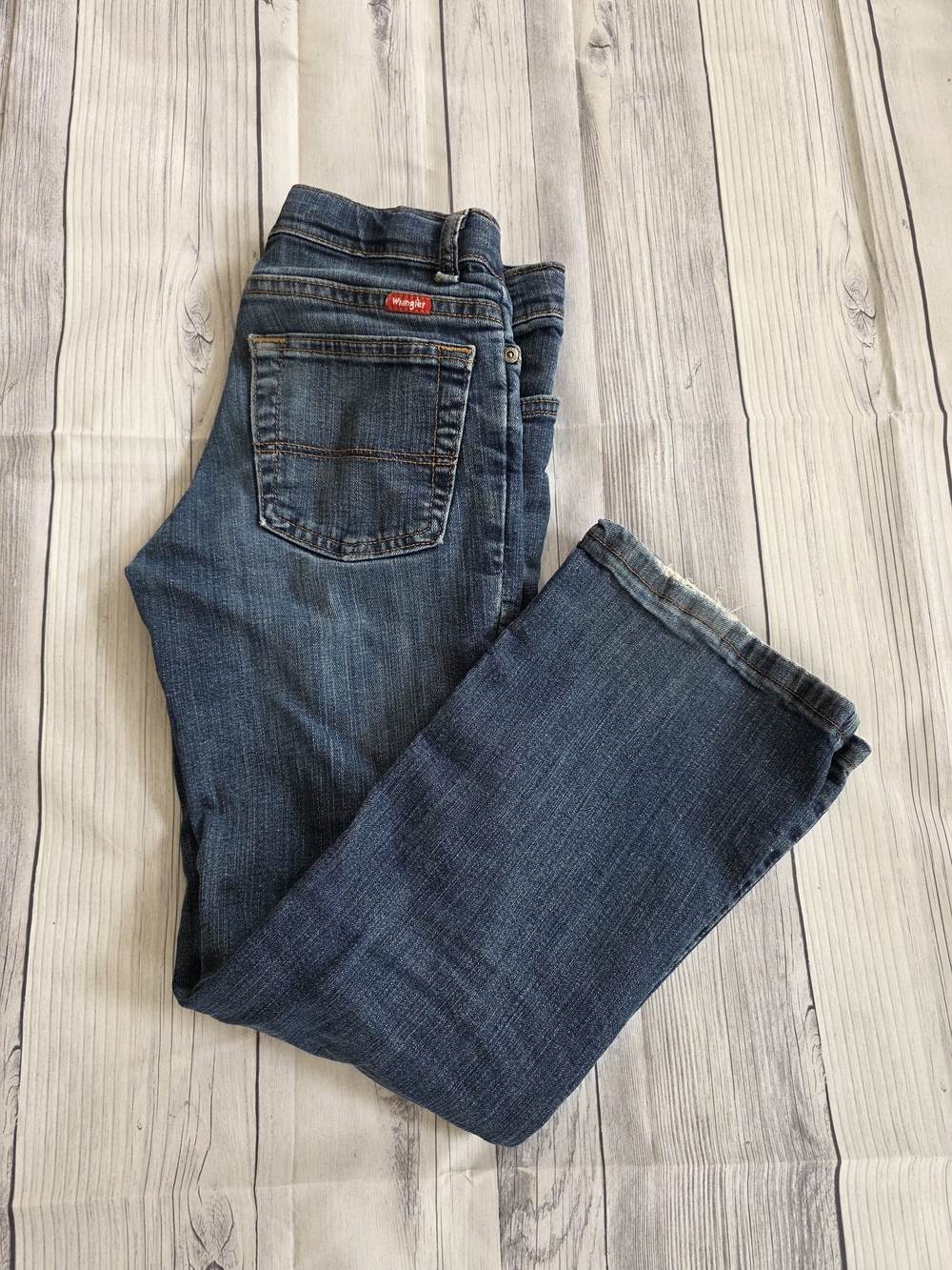 Wrangler Kids Dark Blue Denim Jeans